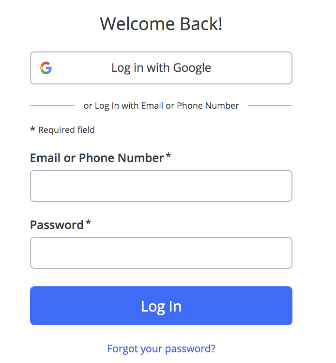 Reset Password with Phone Number - RaiseMe Support